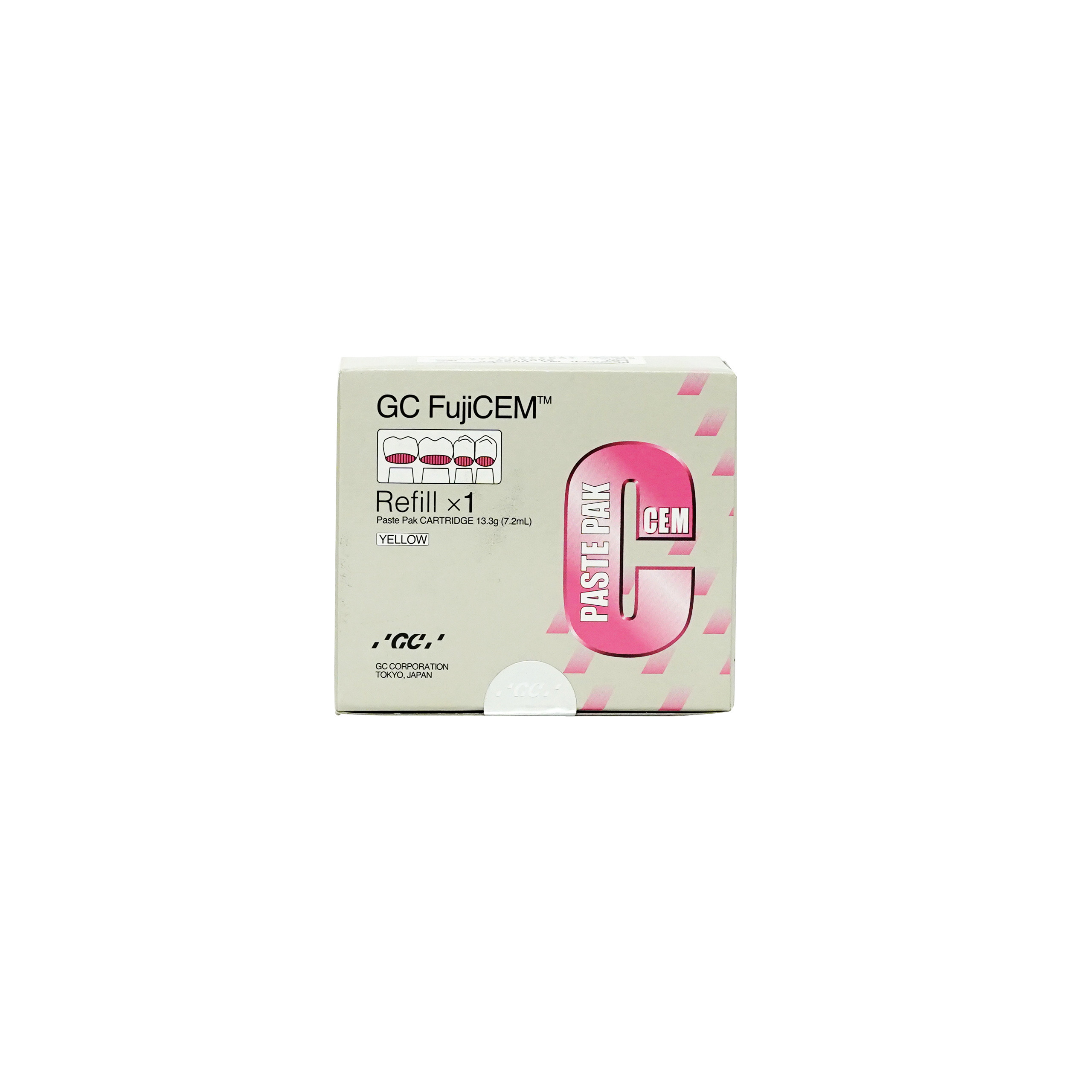 GC Fuji Cem Fuji Plus Powder 15gm/Liquid 8ml